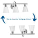 Ashford Bath Bracket-Bathroom Fixtures-Progress Lighting-Lighting Design Store