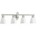 Ashford Bath Bracket-Bathroom Fixtures-Progress Lighting-Lighting Design Store