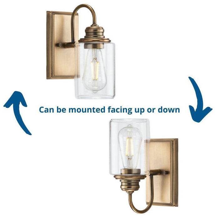 Aiken Bath Bracket-Sconces-Progress Lighting-Lighting Design Store