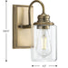 Aiken Bath Bracket-Sconces-Progress Lighting-Lighting Design Store