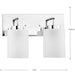 Merry Bath Bar-Bathroom Fixtures-Progress Lighting-Lighting Design Store