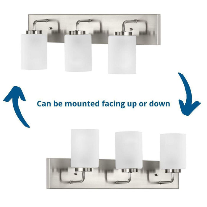 Merry Bath Bracket-Bathroom Fixtures-Progress Lighting-Lighting Design Store