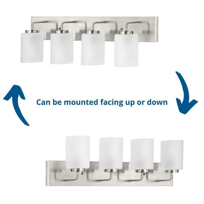 Merry Bath Bracket-Bathroom Fixtures-Progress Lighting-Lighting Design Store