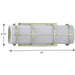 Grid LED Linear Bath Light-Bathroom Fixtures-Progress Lighting-Lighting Design Store