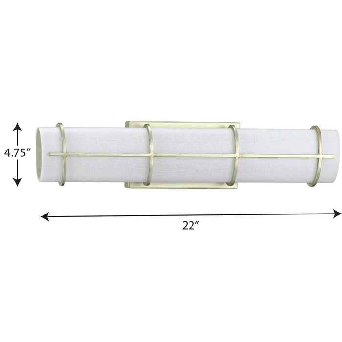 Grid LED Linear Bath Light-Bathroom Fixtures-Progress Lighting-Lighting Design Store