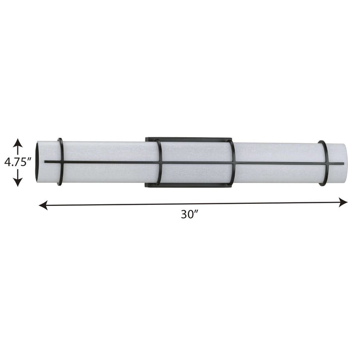 Grid LED Linear Bath Light-Bathroom Fixtures-Progress Lighting-Lighting Design Store