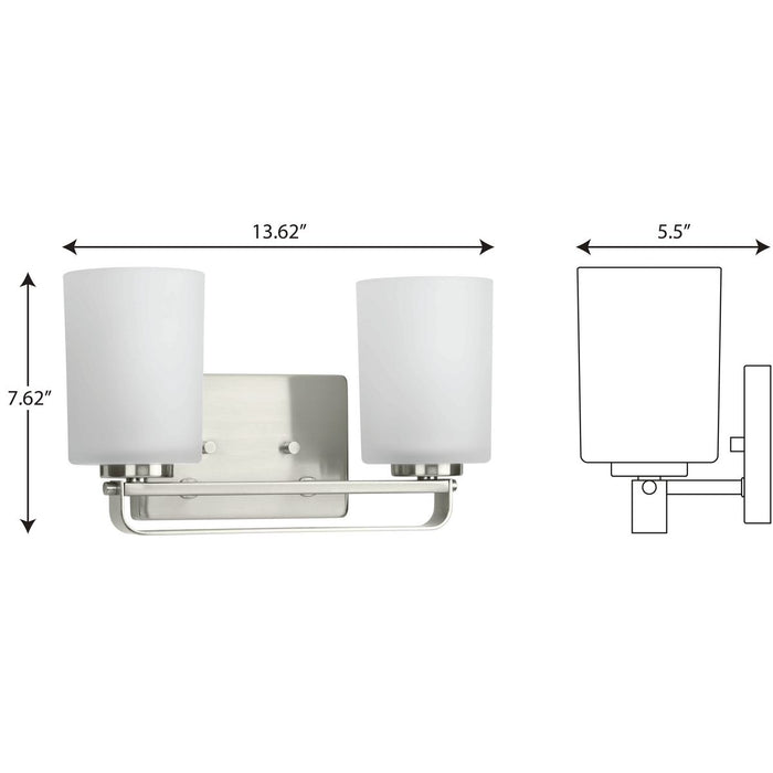 League Bath Bracket-Bathroom Fixtures-Progress Lighting-Lighting Design Store