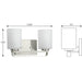 League Bath Bracket-Bathroom Fixtures-Progress Lighting-Lighting Design Store