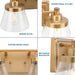 Hinton Bath Bracket-Bathroom Fixtures-Progress Lighting-Lighting Design Store