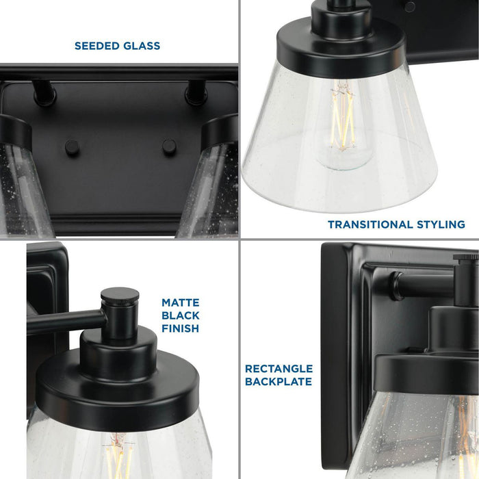 Hinton Bath Bracket-Bathroom Fixtures-Progress Lighting-Lighting Design Store