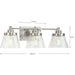 Hinton Bath Bracket-Bathroom Fixtures-Progress Lighting-Lighting Design Store