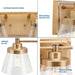 Hinton Bath Bracket-Bathroom Fixtures-Progress Lighting-Lighting Design Store