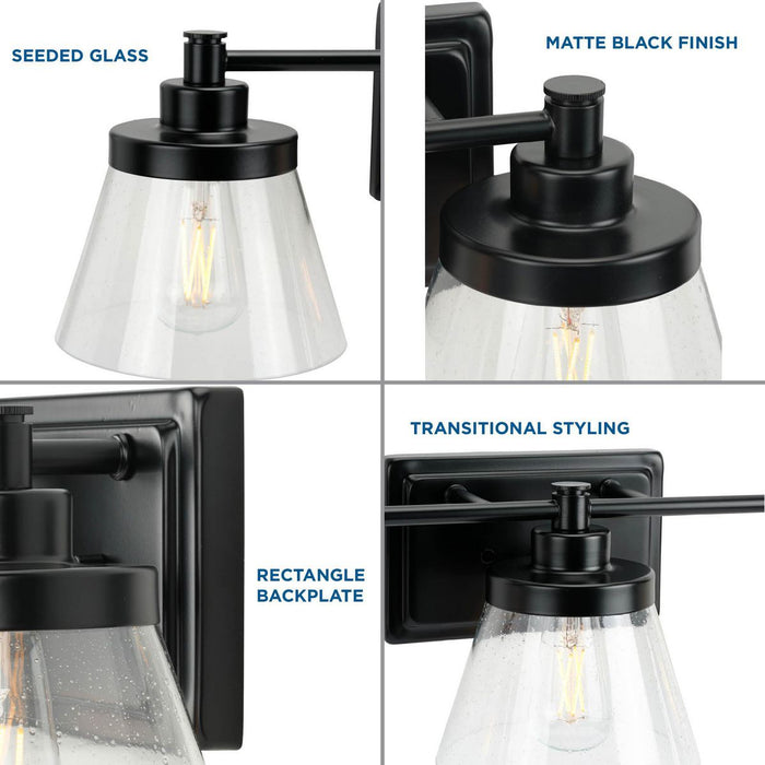 Hinton Bath Bracket-Bathroom Fixtures-Progress Lighting-Lighting Design Store