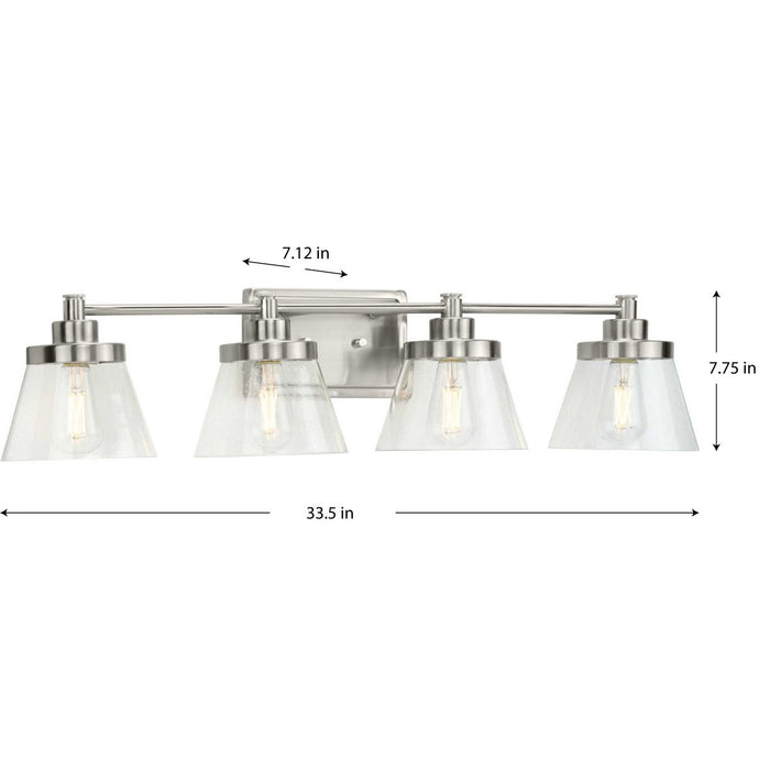 Hinton Bath Bracket-Bathroom Fixtures-Progress Lighting-Lighting Design Store