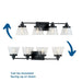 Hinton Bath Bracket-Bathroom Fixtures-Progress Lighting-Lighting Design Store