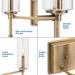 Elara Bath Bracket-Bathroom Fixtures-Progress Lighting-Lighting Design Store