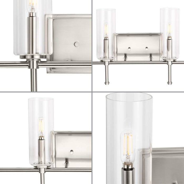 Elara Bath Vanity Light-Bathroom Fixtures-Progress Lighting-Lighting Design Store