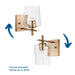 Calais Bath Vanity Light-Sconces-Progress Lighting-Lighting Design Store
