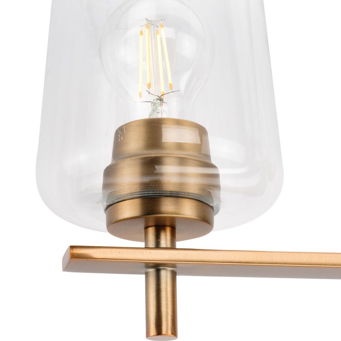 Calais Bath Vanity Light-Bathroom Fixtures-Progress Lighting-Lighting Design Store