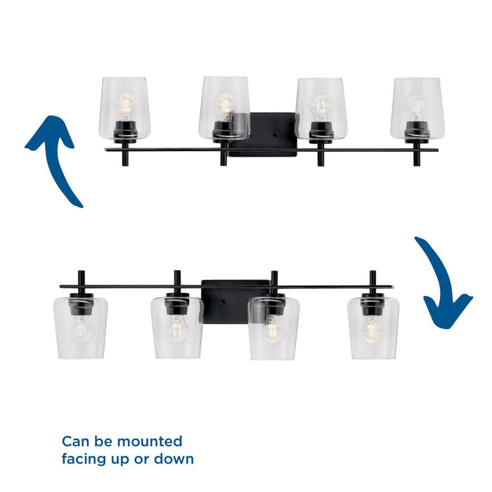 Calais Bath Vanity Light-Bathroom Fixtures-Progress Lighting-Lighting Design Store