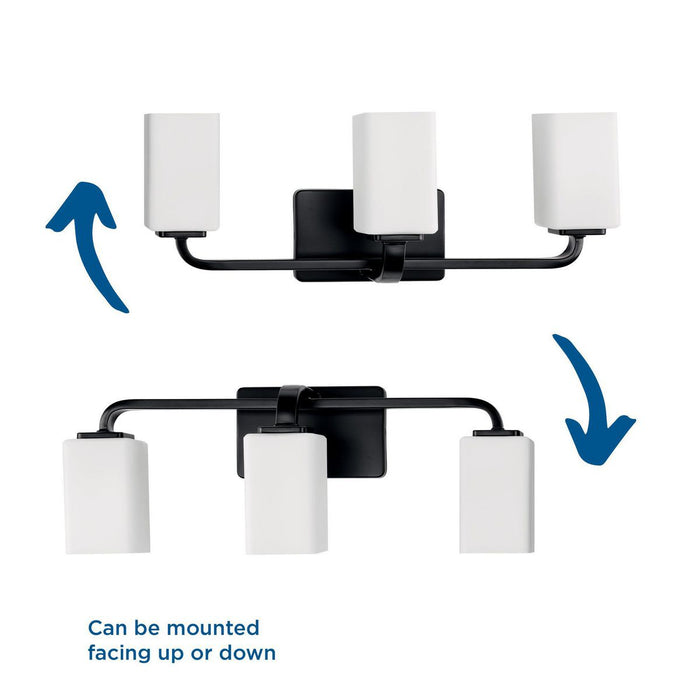 Cowan Bath Vanity Light-Bathroom Fixtures-Progress Lighting-Lighting Design Store