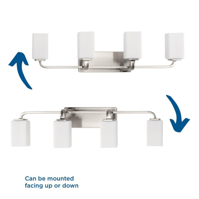 Cowan Bath Vanity Light-Bathroom Fixtures-Progress Lighting-Lighting Design Store