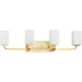 Cowan Bath Vanity Light-Bathroom Fixtures-Progress Lighting-Lighting Design Store