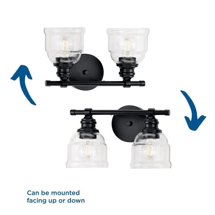 Ambrose Bath Vanity Light-Bathroom Fixtures-Progress Lighting-Lighting Design Store