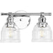 Ambrose Bath Vanity Light-Bathroom Fixtures-Progress Lighting-Lighting Design Store