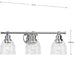 Ambrose Bath Vanity Light-Bathroom Fixtures-Progress Lighting-Lighting Design Store