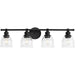 Ambrose Bath Vanity Light-Bathroom Fixtures-Progress Lighting-Lighting Design Store