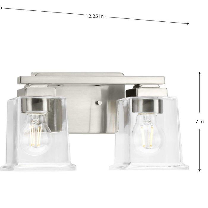 Gilmour Bath Vanity Light-Bathroom Fixtures-Progress Lighting-Lighting Design Store