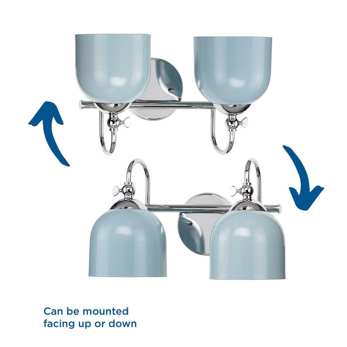 Dalton Bath Vanity Light-Bathroom Fixtures-Progress Lighting-Lighting Design Store