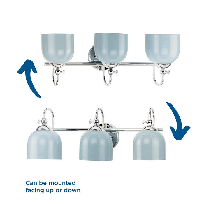 Dalton Bath Vanity Light-Bathroom Fixtures-Progress Lighting-Lighting Design Store