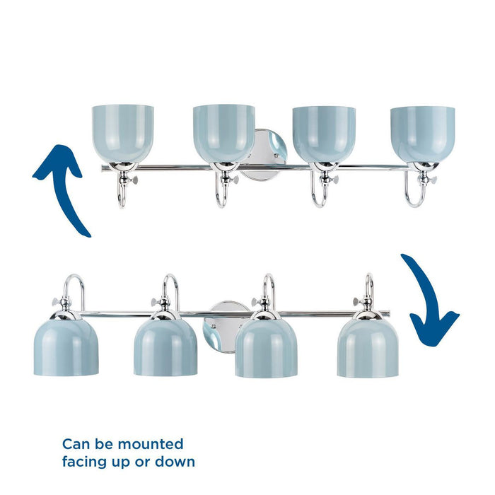 Dalton Bath Vanity Light-Bathroom Fixtures-Progress Lighting-Lighting Design Store