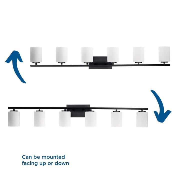 Replay Bath Vanity Light-Bathroom Fixtures-Progress Lighting-Lighting Design Store