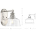 Singleton Bath Light-Sconces-Progress Lighting-Lighting Design Store