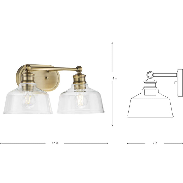 Singleton Bath Light-Bathroom Fixtures-Progress Lighting-Lighting Design Store