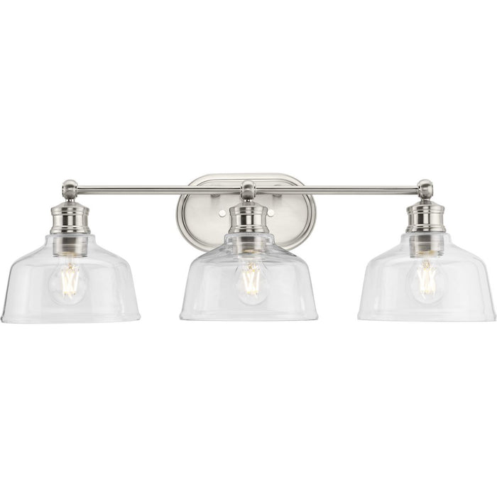 Singleton Bath Light-Bathroom Fixtures-Progress Lighting-Lighting Design Store