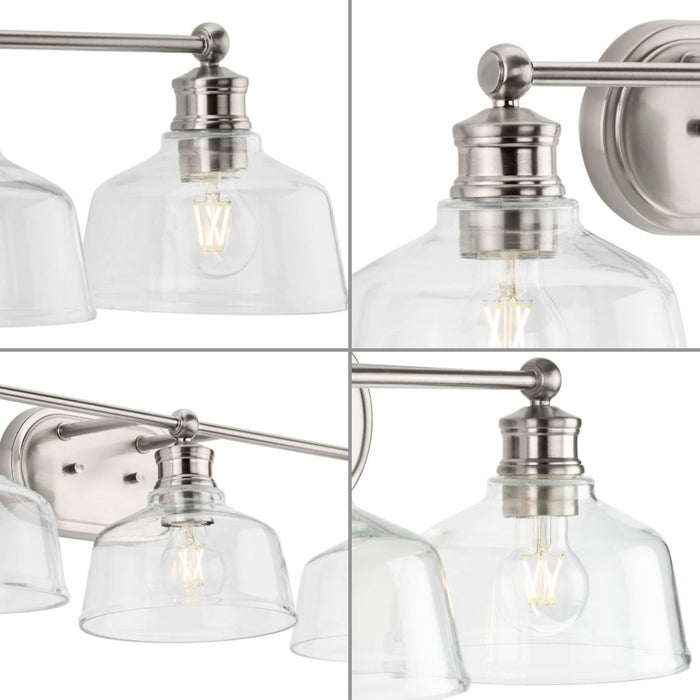 Singleton Bath Light-Bathroom Fixtures-Progress Lighting-Lighting Design Store