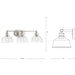 Singleton Bath Light-Bathroom Fixtures-Progress Lighting-Lighting Design Store