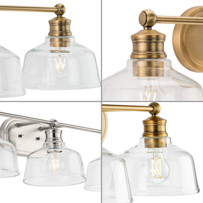 Singleton Bath Light-Bathroom Fixtures-Progress Lighting-Lighting Design Store