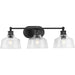 Singleton Bath Light-Bathroom Fixtures-Progress Lighting-Lighting Design Store