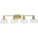 Singleton Bath Light-Bathroom Fixtures-Progress Lighting-Lighting Design Store