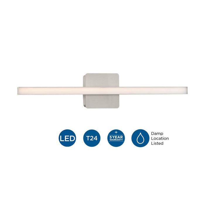 Phase 4 LED Linear Vanity-Bathroom Fixtures-Progress Lighting-Lighting Design Store