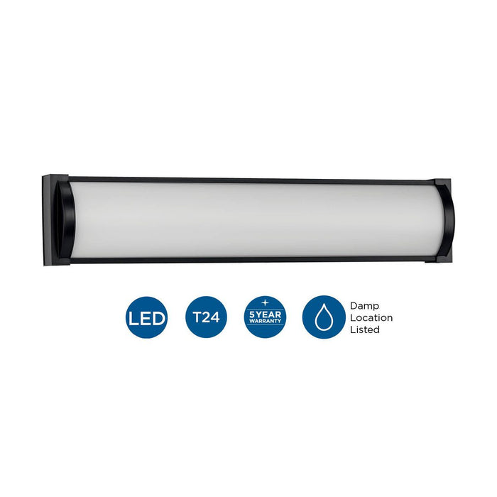 Barril LED Linear Vanity-Bathroom Fixtures-Progress Lighting-Lighting Design Store