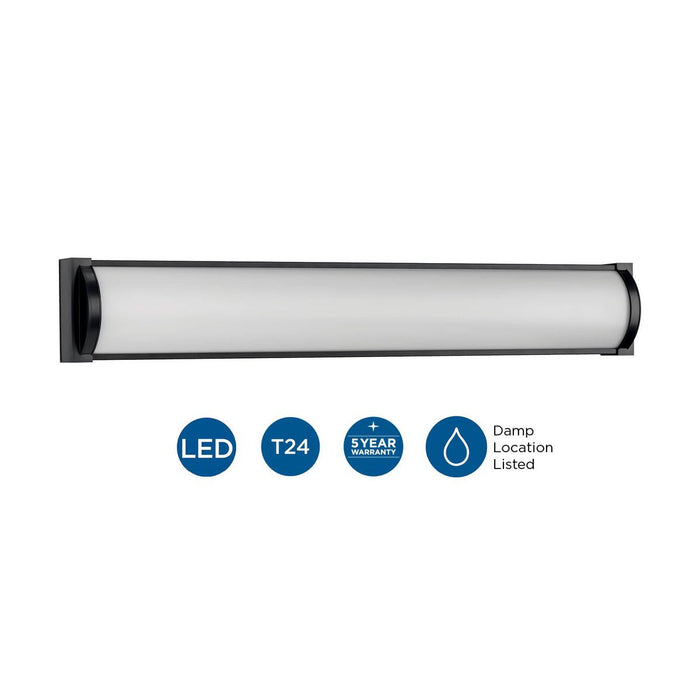 Barril LED Linear Vanity-Bathroom Fixtures-Progress Lighting-Lighting Design Store