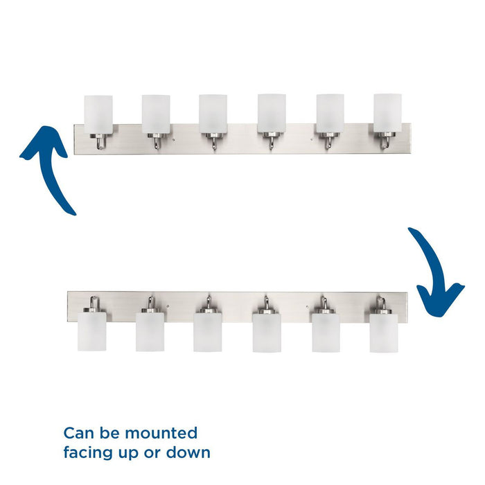 Merry Bath Bar-Bathroom Fixtures-Progress Lighting-Lighting Design Store