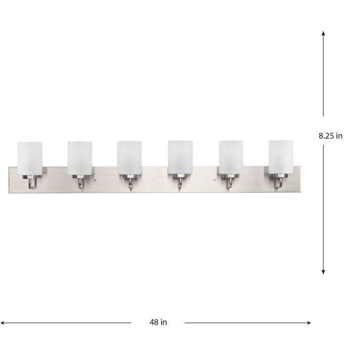 Merry Bath Bar-Bathroom Fixtures-Progress Lighting-Lighting Design Store