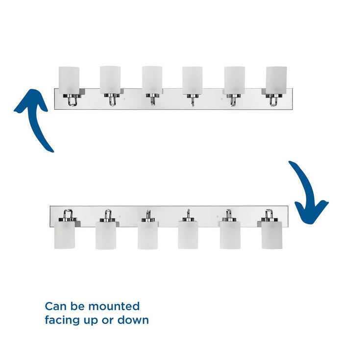 Merry Bath Bar-Bathroom Fixtures-Progress Lighting-Lighting Design Store